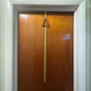 Gold Tree Card Holder Hanging over the Door Decor
